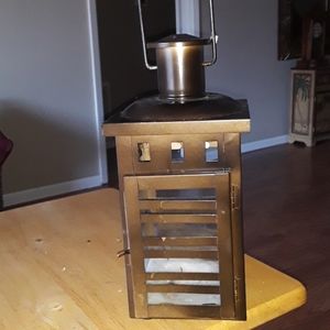 Hanging lantern for inside or out
